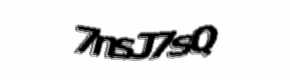 Security check image, please type the characters shown